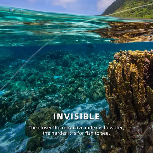 Vista 4 de SF Líder Cónico Pre-Atado con Lazo para Pesca con Mosca de Nailon Transparente para Trucha de Agua Dulce y Salada Bonefish Permit Lubina Salmón