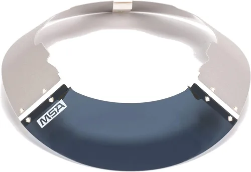 Vista 5 de MSA 697290 V-Gard Protector Solar - Accesorio de Sombrero Duro Reutilizable y Reemplazable, Protección Añadida contra el Sol y el Calor, Lexan