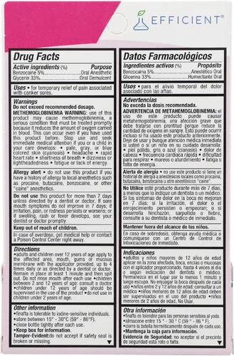 Vista 10 de Analgésico oral, Alivia el dolor por aftas, 0.5 Oz.