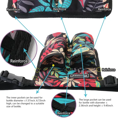 Vista 2 de Bolsa para botella de masaje, funda de aceite de masaje, loción de loción de masaje, masajista, funda de aceite de masaje, loción de masaje, DaShuYe