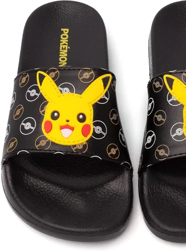 Vista 6 de Pokemon Sliders Chicos Niños Pikachu Sandalias Playa Ducha Chanclas