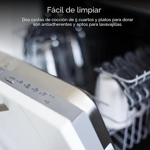 Vista 9 de Ninja Freidora de aire Termina de cocinar varios alimentos al mismo tiempo 6 en 1