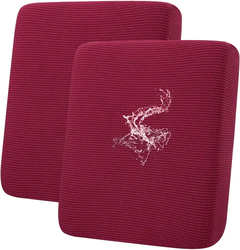 Vista 88 de hyha - Fundas de cojín impermeables para sofá modular, fundas de cojín de sofá en forma de L, tela jacquard gruesa, funda de diván con parte Beige