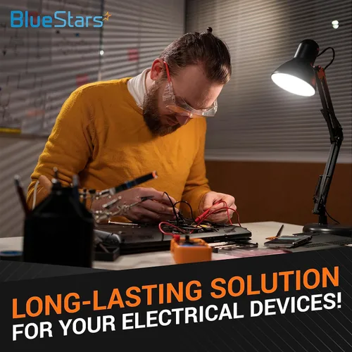 Vista 7 de BlueStars Condensador Electrolítico de Aluminio de 24 Valores - 630 piezas - Kit de Caja de Surtido Rango 0.1uF-1000uF, 24 Valores con 630 Piezas