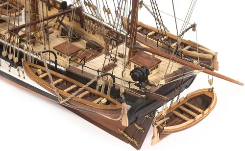 Vista 8 de Occre 12005 HMS Beagle Kit de modelado detallado a escala