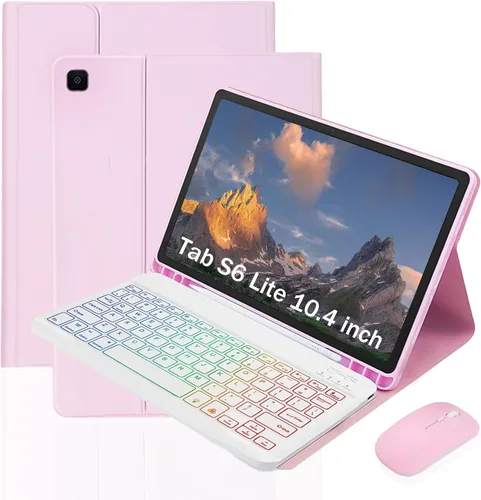 Vista 13 de Funda de teclado para Samsung Galaxy Tab A9 de 8,7 pulgadas