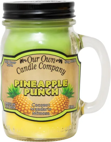 Vista 24 de Our Own Candle Company Grandma's Kitchen - Vela perfumada en tarro Mason de 13 onzas