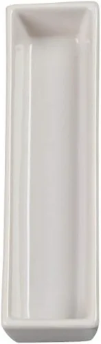 Vista 14 de Plato de cerámica con diseño de carta de amor Ivy Lane, color blanco, 6 - pulgadas, Blanco