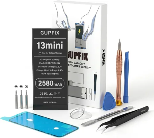 Vista 10 de Batería para iPhone 11, batería recargable de polímero de litio de alta capacidad de 3500 mAh para iPhone 11 con kit de herramientas de extracción