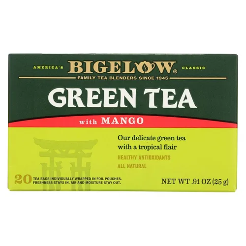 Vista 8 de Bigelow Tea Té verde clásico, té con cafeína con té verde, caja de 40 unidades (paquete de 6), 240 bolsas de té en total