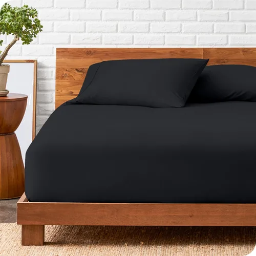 Vista 15 de Bare Home Juego de Sábana Bajera + Fundas de Almohada - Microfibra Ultra-Suave de Lujo 1800 - Doble Cepillado - Bolsillos Profundos - Ajuste Fácil