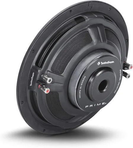 Vista 3 de Rockford Fosgate Prime R2SD2-12 Single R2S Slim 12" 2-Ohm DVC Subwoofer poco profundo - 250 vatios RMS / 500 vatios pico