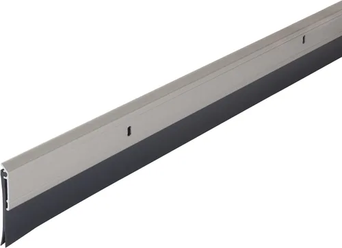 Vista 10 de M-D Building Products 05769 Burlete de puerta para todas las estaciones, aluminio resistente y vinilo, ideal para uso residencial y comercial, fácil