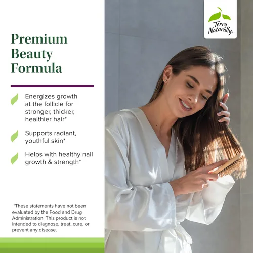 Vista 3 de Terry Naturally - Esenciales para el cabello, la piel y las uñas - 60 cápsulas blandas