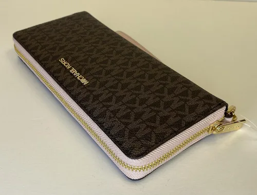 Vista 6 de MICHAEL Michael Kors Jet Set Cartera Continental de viaje con gancho para monedero Michael Kors