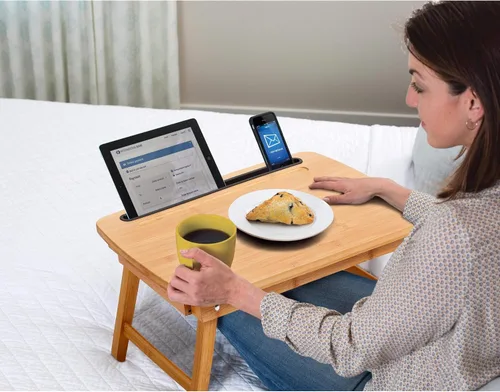 Vista 6 de BirdRock Home - Bandeja portátil para trabajar sentado o de pie