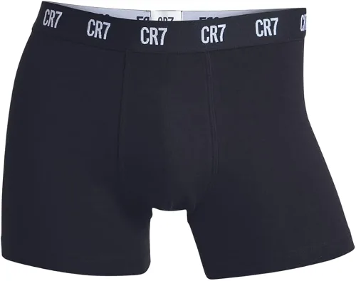 Vista 2 de CR7 Basics - Traje de baño de mezcla de algodón orgánico para hombre 3