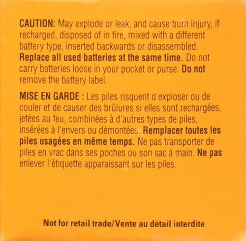 Vista 3 de Duracell Procell - Baterías de 9 voltios, paquete de 12 (el embalaje puede variar) - Paquete de 2