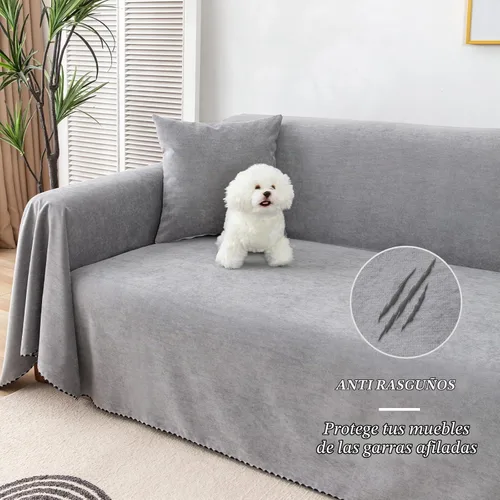 Vista 9 de Lucky Monet Funda de Sofá Impermeable Lavable Protectores de Fundas de Sofá Seccional para Mascotas Perros Fundas de Sofá Resistentes al Agua Manta