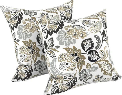 Vista 97 de LVTXIII - Juego de fundas para cojines de sofá o sillón de exteriores, para lumbar, no se decoloran, 2 unidades de 12" x 20", con relleno, estampado