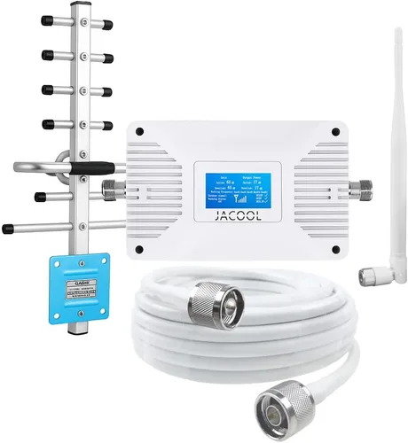 Vista 9 de Cell Phone Booster for Verizon Home, 5G 4G LTE Band 13 700MHz 5,500 sq ft home coverage, 65dB AGC cell signal amplifier, FCC Approved, multi-user