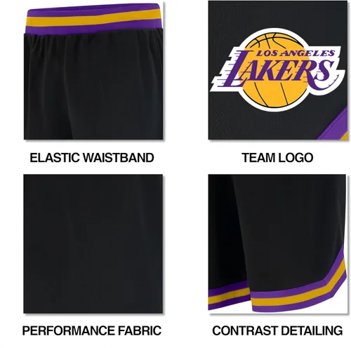Vista 5 de Ultra Game Pantalones cortos de baloncesto oficiales de la NBA Soft Air Mesh Ultimate para hombre - OG Fit