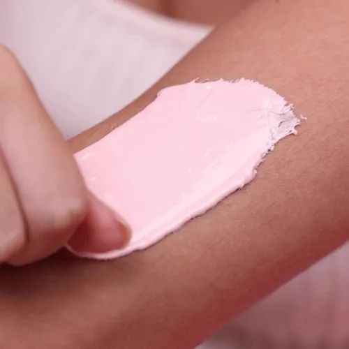 Vista 11 de Nad's Waxing Dots - Cuentas de cera dura de fresas y crema, fórmula sin tiras para microondas para mujeres