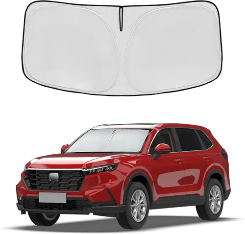 Vista 86 de Parasol para parabrisas Rivian R1S 2022-2024 2025, parasol para ventana frontal, ajuste personalizado, accesorios R1S, visera solar, pantalla