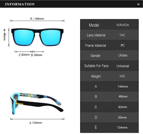 Vista 3 de Gafas de sol deportivas polarizadas para hombre Ciclismo Correr Pesca Golf Gafas de sol Mujeres HD731