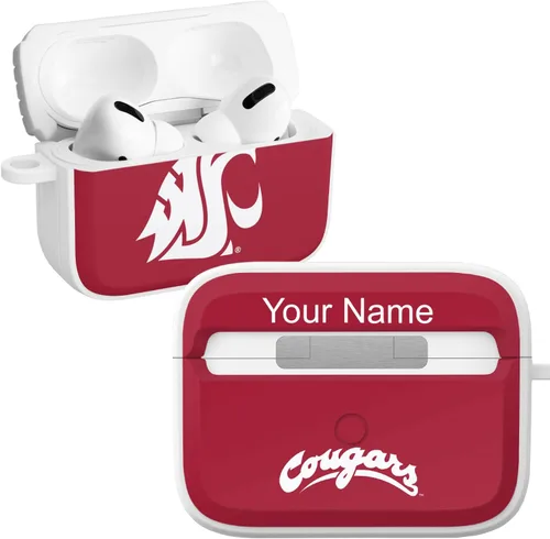 Vista 12 de AFFINITY BANDS Washington State Cougars Camo HDX - Funda compatible con Apple AirPods Generaciones 1 y 2