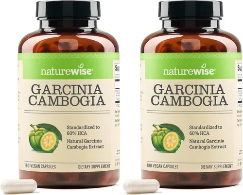 Vista 12 de NatureWise Garcinia Cambogia - Extracto de concentración de 60% HCA, apoyo natural para objetivos de peso y niveles de energía - Vegano, sin OMG