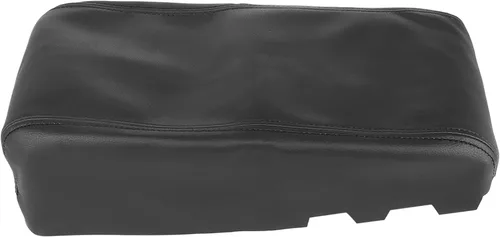 Vista 7 de X AUTOHAUX Tapa de consola central de automóvil, funda de asiento para reposabrazos, funda protectora de cuero de microfibra de repuesto para Dodge