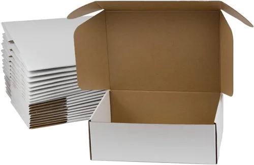 Vista 7 de Cajas de envío de 12 x 9 x 3 pulgadas, cajas de cartón corrugado marrón para pequeñas empresas, paquete de 20