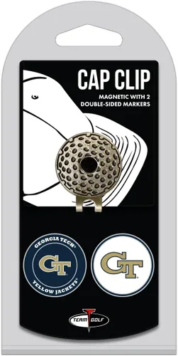 Vista 54 de Team Golf NCAA - Clip para gorra de golf con 2 marcadores magnéticos de esmalte de doble cara extraíbles, se fija fácilmente a los sombreros