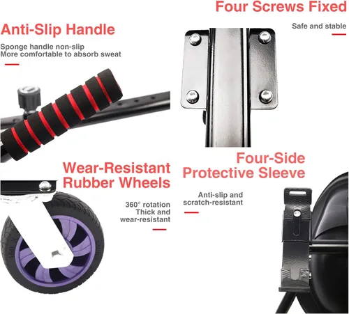 Vista 6 de Hoverkart - Accesorio de asiento para aeropatineta, marco ajustable de doble asiento, convierte tu scooter de equilibrio en Go Kart, se adapta a