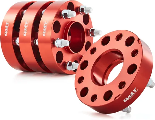 Vista 13 de Orion Motor Tech 5x4.5 Espaciadores de rueda, Espaciadores de 1 pulgada con pernos de 1/2-20 Compatibles con Jeep Wrangler TJ YJ Grand Cherokee Ford
