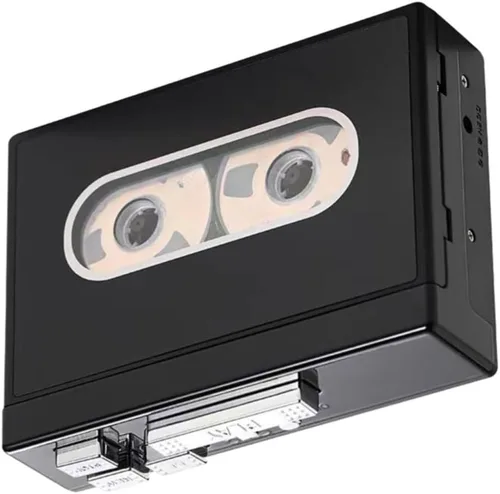 Vista 2 de Reproductor de casete retro convertidor USB directo para grabación mp3
