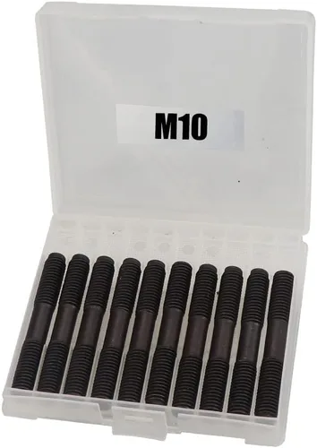 Vista 7 de Mandril de 1/4, 10 piezas de varilla de repuesto 9900S Herramienta de tuerca de remache neumática hidráulica