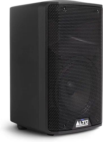 ALTO TX408 350W 8" Altavoz PA alimentado con Bluetooth, mezclador de 2 canales, nivel de línea para DJs y músicos móviles, para lugares pequeños,