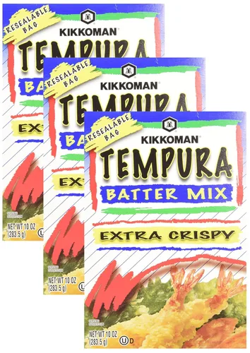 Vista 2 de Kikkoman Tempura Mezcla de masa de 10 onzas