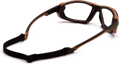 Vista 4 de Carhartt Gear CHB1010DTMP Toccoa™ Lente Clara Anti-Vaho Talla Única Negro/Marrón Claro