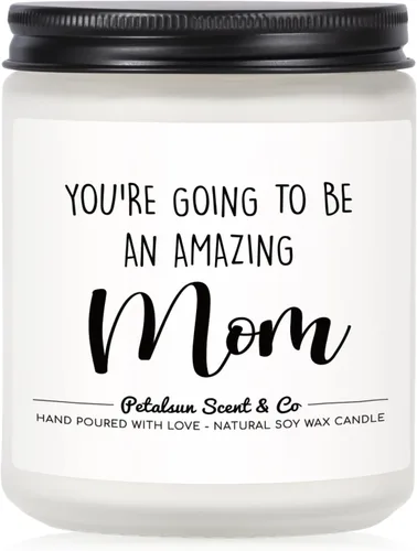 Regalos para nueva mamá, vela perfumada de lavanda, mamá futura ser, regalos de embarazo para futuras mamás primerizas, mamá, nuevos artículos