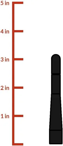 Vista 8 de CravenSpeed Antena Stubby compatible con GMC Sierra 2015-2024 3.2 pulgadas Reemplazo de antena corta Fabricado en los Estados Unidos