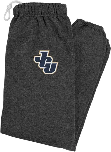 Vista 366 de LOGOVISION Pantalones deportivos para hombre con logotipo primario colegiado colección jaspeado carbón
