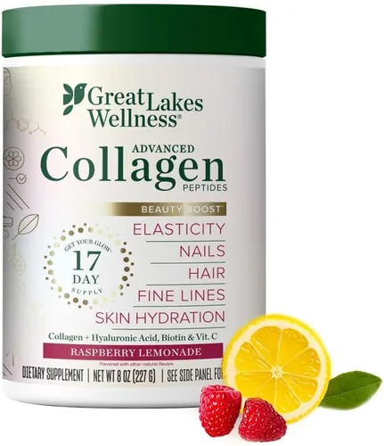 Vista 17 de Great Lakes Wellness Movement Boost Advanced - Péptidos de colágeno en polvo con MSM, ácido hialurónico, vitamina C, movilidad y comodidad