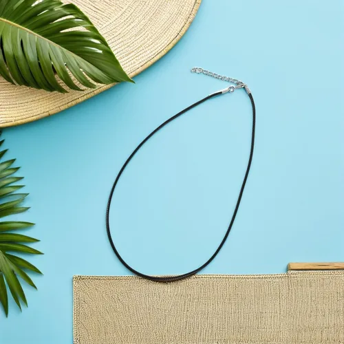 Vista 6 de Waxed Necklace Cord and Waxed String for Bracelets DIY Jewelry Making, 2mm Round Wax Rope 60pcs Multi