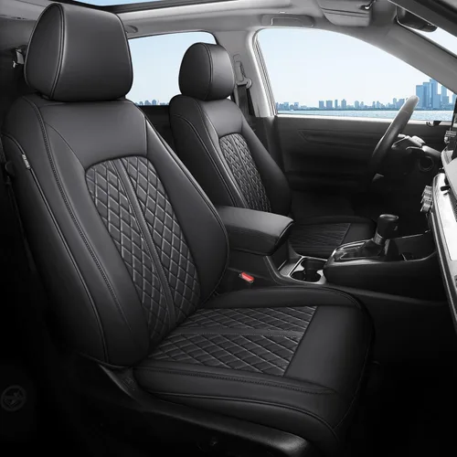 Fundas de asiento para Honda HRV 2016-2018 EX EX-L y 2016-2022 LX, juego completo de fundas de asiento de automóvil de ajuste personalizado,