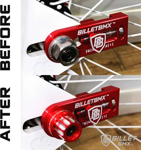 Vista 3 de BILLET BMX™ Deez Nuts™ Tuercas de eje de bicicleta de 12 puntos 3/8"-26 tpi (paquete de 2)