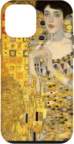Vista 16 de Carcasa para iPhone 16 Adele Bloch-Bauer I Gustav Klimt Art Nouveau Simbolismo
