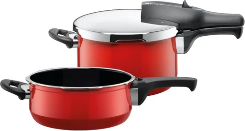 Vista 6 de Silit "Sicomatic - Olla a presión T-Plus Duo, color negro, 3/4,5 litros